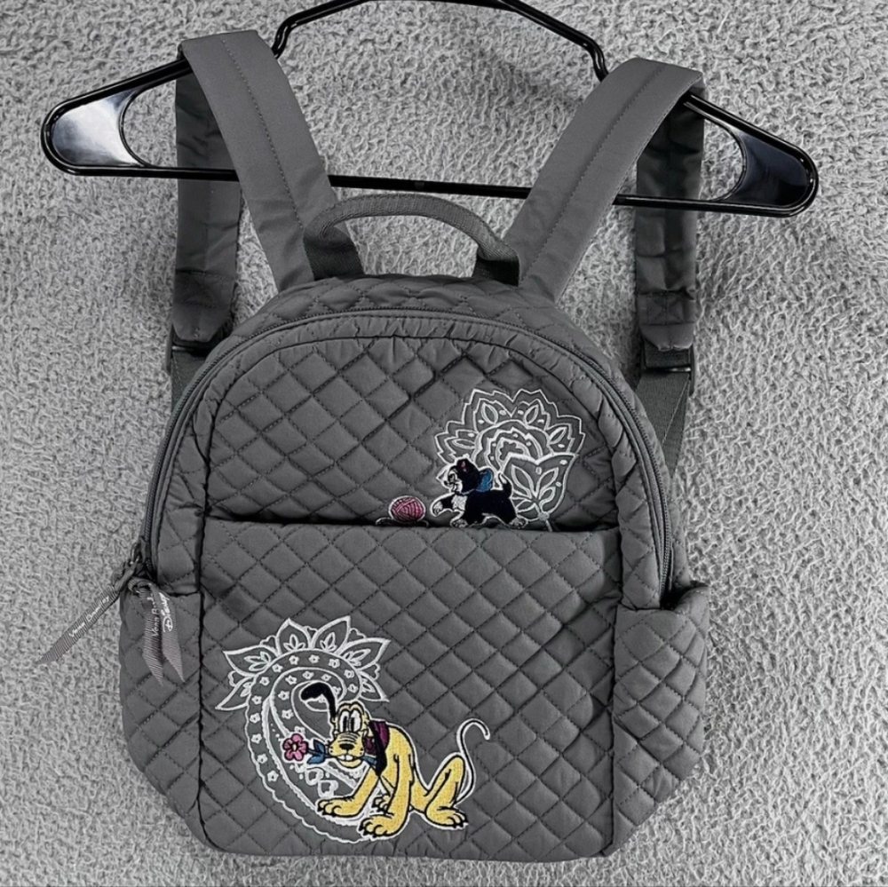 Vera Bradley Small Backpack Disney Mickey Mouse Piccadilly Paisley Design